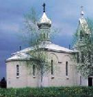 Храм на кладбище Свято-Троицкого монастыря