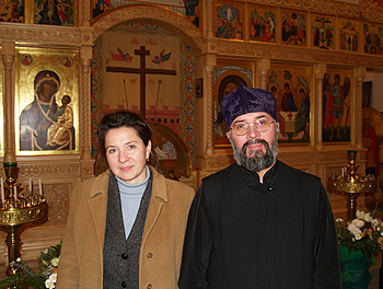  Протоиерей Павел Недосекин с матушкой Анной Антоновной 