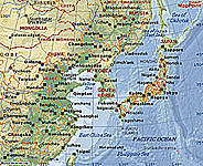  Восточный Китай (современная карта) 