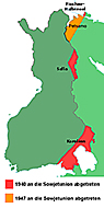  Границы Финляндии в 1940-1947 гг. 
