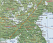  Карельский перешеек (Выборг, Сортавала и др.) (современная карта)