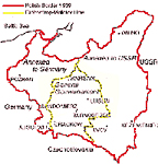  Территория Польши после раздела в 1939 г. 